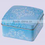 Square Fancy Soap Box,square Fancy Tin Box for Soap,high Quality Metal Tin for Soap