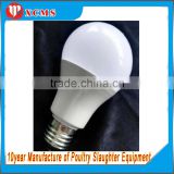 Plastic E27 led bulb light 3w 5w 7w 9w 12w 15w 18w henhouse lamp