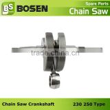 45cc 2.3KW 230 250 Chain Saw Crankshaft of 230 250 Chain Saw Spare Parts
