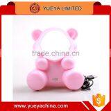 Bear Shaped Portable Bladeless Fan No Leaf Air Conditioner Mini Fan thumbnail-1