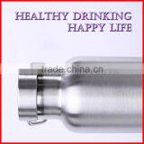 Wholesale and Custom 100% 18/8 Food Grade Pure Stainless Steel 304 Double Layers Extreme Movement Outdoor Travel Vacuum Flask thumbnail-6