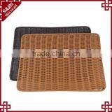 SGS Testing Wholesale Food-safe Fruit Dessert Rattan Placemats Bread Display Rack thumbnail-3