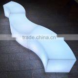 Used Nightclub Furniture Led Sofa Pub Led Furniture RGB Color Changing Brighting LED Bar Stool thumbnail-4