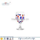 Hot Sale Clear Glass Cup Drinking Golet Water Goblet