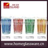 Nice Quality Drinking Glass Cup With Nice Logo/glass Cup Decal Printing Logo thumbnail-1