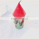 Customized Small Hanging Manufacturer Decorated Eco-friendly Wooden Bird House thumbnail-3