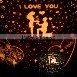 Charging Projection Lamp Star Projection Lamp Multifunctional Emotion Projection Lamp LED Romantic Cartoon Projector thumbnail-2