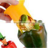 CY168 Pepper Tomato Coring Tools / Vegetable Core Remover / Kitchen Pepper Corer thumbnail-2