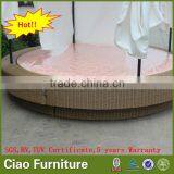 Luxury New Style Rattan Sun Bed Wicker Patio Daybed Outdoor Furniture thumbnail-6