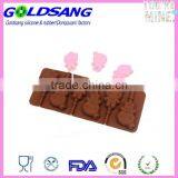 Silicone Baking Mould Spoon Design Chocolate Cake Biscuit Candy Jelly Mold thumbnail-2