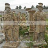 Antique Stone Warrior Carving Sculpture thumbnail-1