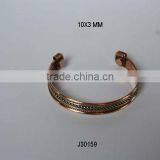 Copper Wearing on Copper Base Bracelet With Magnets thumbnail-1