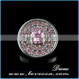 RI-Double Natural Stone Snap Charm Buttons Stone Snap Button thumbnail-1