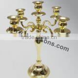 Wedding Decoration Event Gold Plated Candelabra thumbnail-3