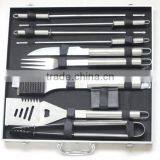 Wholesale Stainless Steel Barbecue Tool Set With Case thumbnail-4