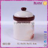 Ceramic Kitchen Coffee Canister With Wood Spoon thumbnail-4