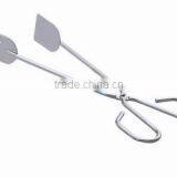 Food Tong Iron With Powder Coating Plastic Coating Handle thumbnail-4