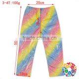 Shiny Rainbow Elastic Fabric Baby Children Pants Wholesale Girls Leggings thumbnail-2