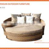 Rattan Outdoor Furniture Garden Patio Folding Double Sunbed thumbnail-3