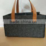 China Suppliers Factory Felt Baby Diaper Caddy Nursery Storage Bag for Diapers thumbnail-1