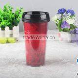 Double Wall Water Bottle Plastic thumbnail-3