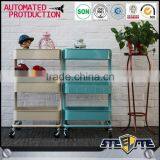 Steel Korean Furniture 3-tier Rack Kitchen Trolley thumbnail-1