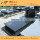 Cheap China 654 Dark Black Granite Headstones thumbnail-2
