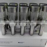 White Led Stainless Steel Tube Solar Light Garden Outdoor thumbnail-3