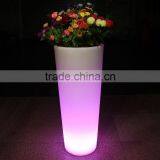 PE Plastic LED Rechargeable Large Flower Pot, RGB 16 Color Changing Ice Bucket For Bar Party thumbnail-4