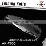 7cr17 Blade Titanimum Handle Combination Folding Knife thumbnail-2