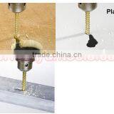 6pcs/set Titanium HSS Saw Drill Bit Electric Drill Hemp Flowers Drill Bits Set 1/4" 6.35mm Hex Shank thumbnail-6