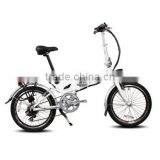 36V 10AH LED Display PAS System 250W 20 Inch Folding Electric Bike thumbnail-2
