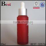 China Hot Products Cosmetic Perfume Essention Oil Frosted 30 ml Glass Dropper Bottle With pp White Dropper Wholesale thumbnail-5
