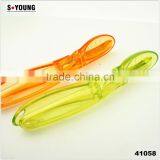 41058 Promotion 2 in 1 Kitchen Fruits Spoon Scoops Scale Peeler Kitchen Gadget thumbnail-2