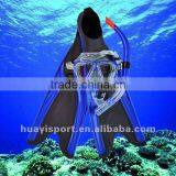 Good Feedback and High Quality Two Window Scuba Diving Mask With Snorkel and Fins Diving Set thumbnail-2