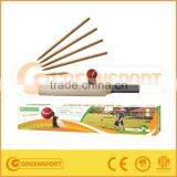 TENNIS BALL WOODEN CRICKET BAT CRICKET GAMES thumbnail-1