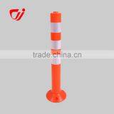 Good Quality Traffic Post With Reflective Band thumbnail-1