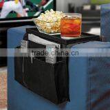 Free Shipping 6 Pockets Sofa Handrail Couch Armrest Arm Rest Organizer Remote Control Holder Bag On TV Sofa Corrimao Braco Resto thumbnail-1