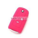 Fashion Silicone Remote Car Key Case Shell Flip Car Key Cover for Honda Civic Accord thumbnail-2