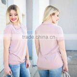 t Shirt Design 2017 Women Super Soft Lightweight Solid Short Raglan Sleeve Tops Knitwear Women thumbnail-1