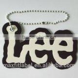 Fashionable Plastic Printed Technics Hang Tags For T-shirts With Logo thumbnail-1