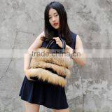 CX-H-33B New Design Wholesale Ladies Fox Fur Handbags thumbnail-3