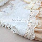 2017 New Design Summer Lace Baby Girls Bubble Romper With Bow thumbnail-4