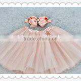 2015hot Sale!charming Red Chiffon Wholesale Girls Tutu Skirt, High Quality Girls Tutu Skirt thumbnail-1