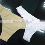 Factory Hot Selling Sexy Lace Transparent Thong Women Underwear
