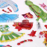 Chilren Carton Sticker Education Sticker 3D Pop-up Sticker Cute Replacement Sticker Girl's DIY Stickers thumbnail-5