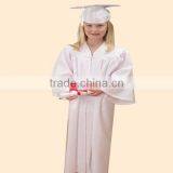 White Graduation Gown Child, Children Graduation Gown, Kindergarten Graduation Gown thumbnail-1