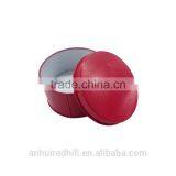Red Colored High Quality Round Metal Tin Candy Container Wholesale thumbnail-3