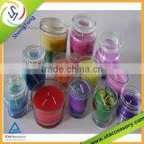 High Quality Glass Candle Jar With Lid Wholesale Hot Selling thumbnail-2
