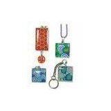 100% Lead and Nickle Free Silver Plated High Polish Epoxy Resin Pendant thumbnail-1